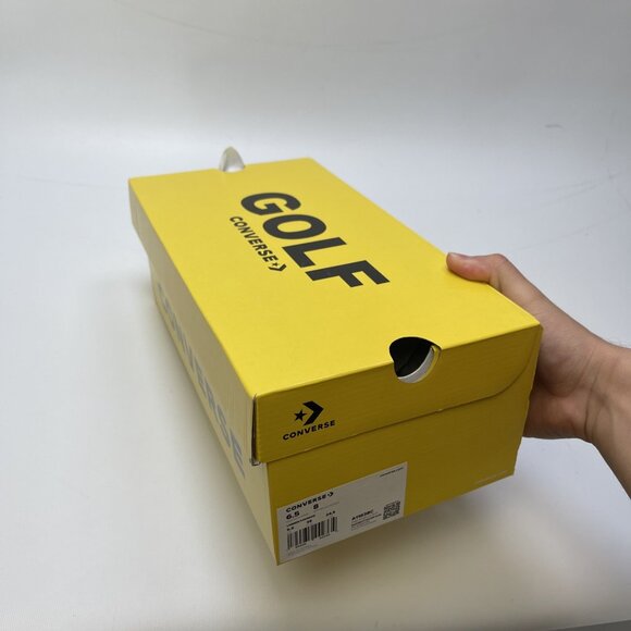 Converse x GOLF le FLEUR One Star Slip Pro Shoes Slip-On Black Women Sz 8 US NEW - Picture 10 of 10